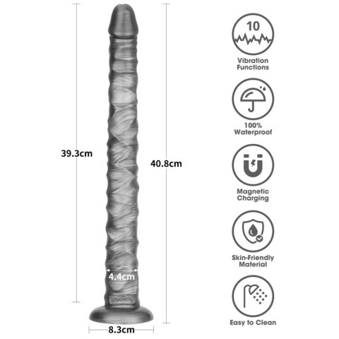 16" King Sized Vibrating Vibrax Slider 16" King Sized Vibrating Vibrax Slider
