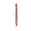 17"" King Size Realistic Slim Ultra Double Dildo 17"" King Size Realistic Slim Ultra Double Dildo