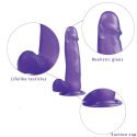 8"" Jelly Studs Crystal Dildo Large Purple 8"" Jelly Studs Crystal Dildo Large Purple