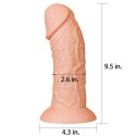 9.5'' Realistic Curved Dildo 9.5'' Realistic Curved Dildo