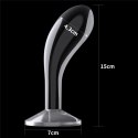Flawless Clear Prostate Plug 6.0'' Flawless Clear Prostate Plug 6.0''