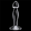 Flawless Clear Prostate Plug 6.5'' Flawless Clear Prostate Plug 6.5''