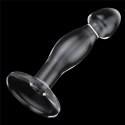 Flawless Clear Prostate Plug 6.5'' Flawless Clear Prostate Plug 6.5''