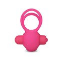 Power Clit Duo Silicone Cockring Pink Power Clit Duo Silicone Cockring Pink