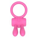 Power Clit Silicone Cockring Pink Power Clit Silicone Cockring Pink