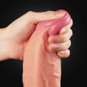 10"" Dual Layer Platinum Silicone Cock 10"" Dual Layer Platinum Silicone Cock