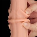 11.5'' King Sized Sliding Skin Dual Layer Dong 11.5'' King Sized Sliding Skin Dual Layer Dong