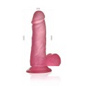 6"" Jelly Studs Crystal Dildo Small Pink 6"" Jelly Studs Crystal Dildo Small Pink