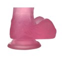 6"" Jelly Studs Crystal Dildo Small Pink 6"" Jelly Studs Crystal Dildo Small Pink