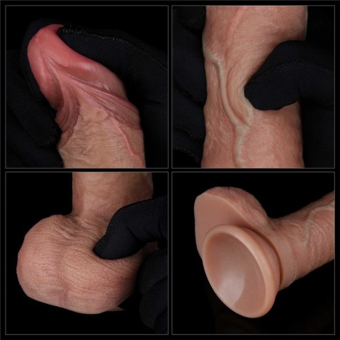7.5'' Dual Layered Silicone Cock 7.5'' Dual Layered Silicone Cock