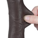 7.5'' Sliding Skin Dual Layer Dong Black 7.5'' Sliding Skin Dual Layer Dong Black