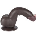 7.5'' Sliding Skin Dual Layer Dong Black 7.5'' Sliding Skin Dual Layer Dong Black