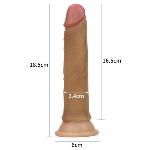 7'' Dual layered Platinum Silicone Cock 7'' Dual layered Platinum Silicone Cock
