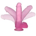 7"" Jelly Studs Crystal Dildo Medium Pink 7"" Jelly Studs Crystal Dildo Medium Pink