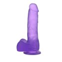 7"" Jelly Studs Crystal Dildo Medium Purple 7"" Jelly Studs Crystal Dildo Medium Purple