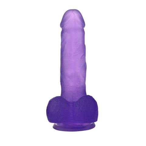 7"" Jelly Studs Crystal Dildo Medium Purple 7"" Jelly Studs Crystal Dildo Medium Purple
