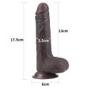 7'' Sliding Skin Dual Layer Dong - Black 7'' Sliding Skin Dual Layer Dong - Black