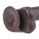 7'' Sliding Skin Dual Layer Dong - Black 7'' Sliding Skin Dual Layer Dong - Black
