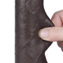 7'' Sliding Skin Dual Layer Dong Black 7'' Sliding Skin Dual Layer Dong Black