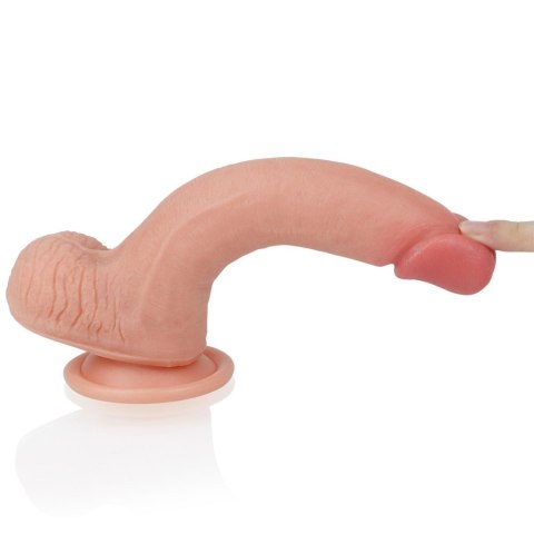 8'' Dual layered Platinum Silicone Cock 8'' Dual layered Platinum Silicone Cock
