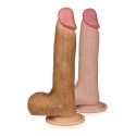 8'' Dual layered Platinum Silicone Cock 8'' Dual layered Platinum Silicone Cock