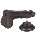 8'' Sliding Skin Dual Layer Dong Black 8'' Sliding Skin Dual Layer Dong Black