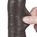 8'' Sliding Skin Dual Layer Dong Black 8'' Sliding Skin Dual Layer Dong Black