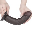 8'' Sliding Skin Dual Layer Dong Black 8'' Sliding Skin Dual Layer Dong Black