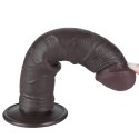 8'' Sliding Skin Dual Layer Dong Black 8'' Sliding Skin Dual Layer Dong Black