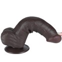 8'' Sliding Skin Dual Layer Dong Black 8'' Sliding Skin Dual Layer Dong Black