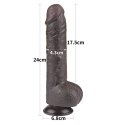 9.5'' Sliding Skin Dual Layer Dong Black 9.5'' Sliding Skin Dual Layer Dong Black