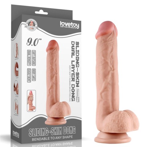 9.5'' Sliding Skin Dual Layer Dong 9.5'' Sliding Skin Dual Layer Dong