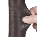 9'' Sliding Skin Dual Layer Dong Black 9'' Sliding Skin Dual Layer Dong Black