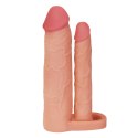 Add 2"" Pleasure X Tender Double Penis Sleeve Add 2"" Pleasure X Tender Double Penis Sleeve