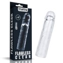 Flawless Clear Penis Sleeve Add 2'' Flawless Clear Penis Sleeve Add 2''