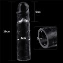 Flawless Clear Penis Sleeve Add 2'' Flawless Clear Penis Sleeve Add 2''