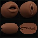 Slider Double-Ended Masturbator Mouth and Vagina Slider Double-Ended Masturbator Mouth and Vagina