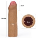Add 1"" Revolutionary Silicone Nature Extender Uncircumcised Add 1"" Revolutionary Silicone Nature Extender Uncircumcised