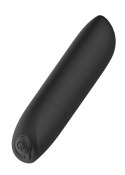 Stymulator-Rechargeable Powerful Bullet Vibrator USB 20 Functions - Matt Black Stymulator-Rechargeable Powerful Bullet Vibrator USB 20 Functions - Matt Black