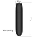 Stymulator-Rechargeable Powerful Bullet Vibrator USB 20 Functions - Matt Black Stymulator-Rechargeable Powerful Bullet Vibrator USB 20 Functions - Matt Black