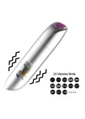 Stymulator-Rechargeable Powerful Bullet Vibrator USB 20 Functions - Matt Black Stymulator-Rechargeable Powerful Bullet Vibrator USB 20 Functions - Matt Black
