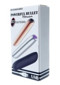 Stymulator-Rechargeable Powerful Bullet Vibrator USB 20 Functions - Matt Black Stymulator-Rechargeable Powerful Bullet Vibrator USB 20 Functions - Matt Black