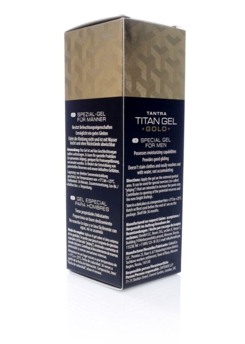 Żel/sprej-Titan GEL GOLD 50ml.( ORGINAL ) Żel/sprej-Titan GEL GOLD 50ml.( ORGINAL )
