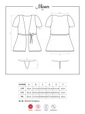 Bielizna-Miamor szlafrok i stringi L/XL Bielizna-Miamor szlafrok i stringi L/XL