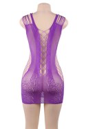 DRESS H3161 PURPLE (Size: TU) DRESS H3161 PURPLE (Size: TU)