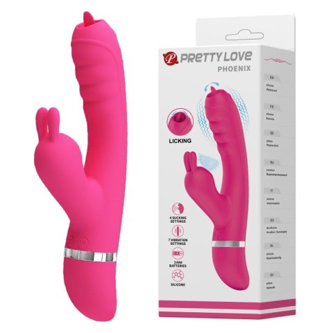 PRETTY LOVE -PHOENIX, 7 vibration functions 4 stimulation functions PRETTY LOVE -PHOENIX, 7 vibration functions 4 stimulation functions