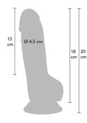 Realistic Dildo PVC 18 cm Realistic Dildo PVC 18 cm