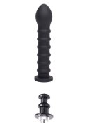 Ribbed Dong Easy-Lock 19 cm Black Ribbed Dong Easy-Lock 19 cm Black