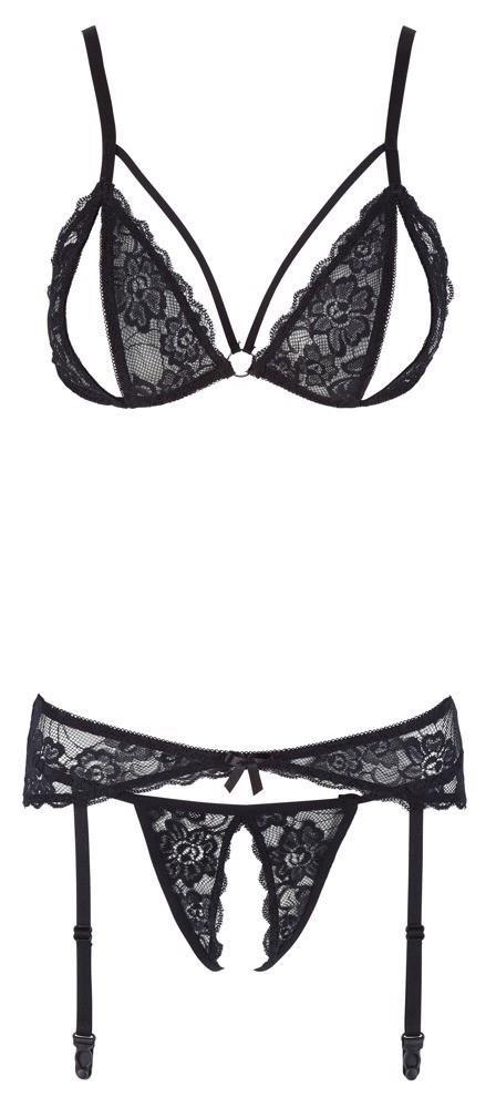 Lace Suspender Set M Lace Suspender Set M