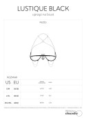 Lustique Black uprząż na biust S/M/L Lustique Black uprząż na biust S/M/L